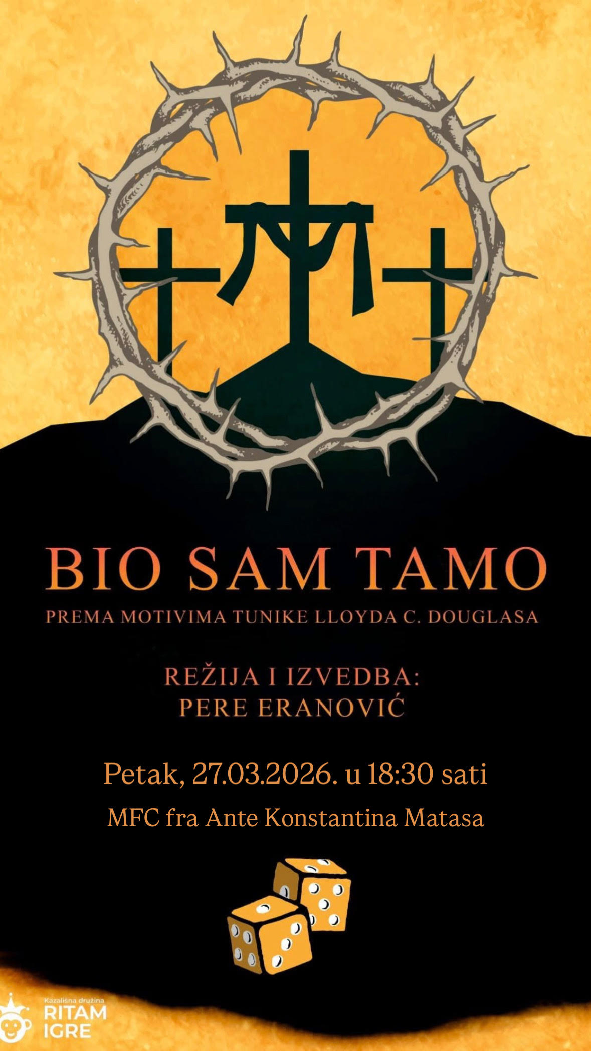 plakat predstava BIO SAM TAMO